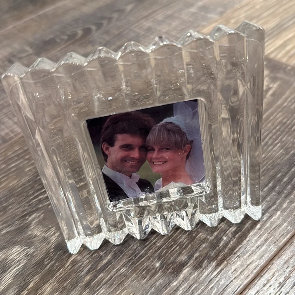 Mikasa Glamour Glass Photo Frame